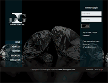 Tablet Screenshot of disonsgems.com